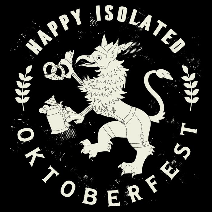 Happy Isolated Oktoberfest 16 in Basic Backpack