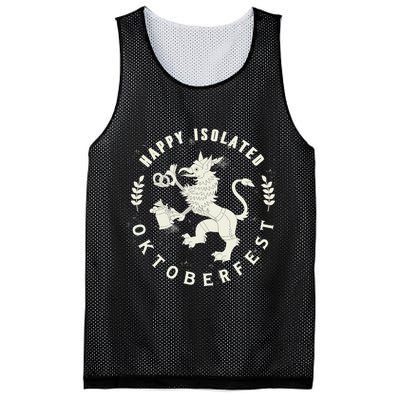 Happy Isolated Oktoberfest Mesh Reversible Basketball Jersey Tank