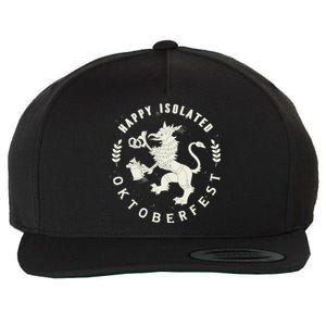 Happy Isolated Oktoberfest Wool Snapback Cap