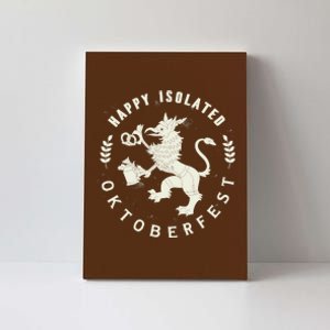 Happy Isolated Oktoberfest Canvas