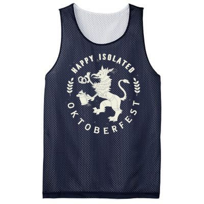 Happy Isolated Oktoberfest Mesh Reversible Basketball Jersey Tank