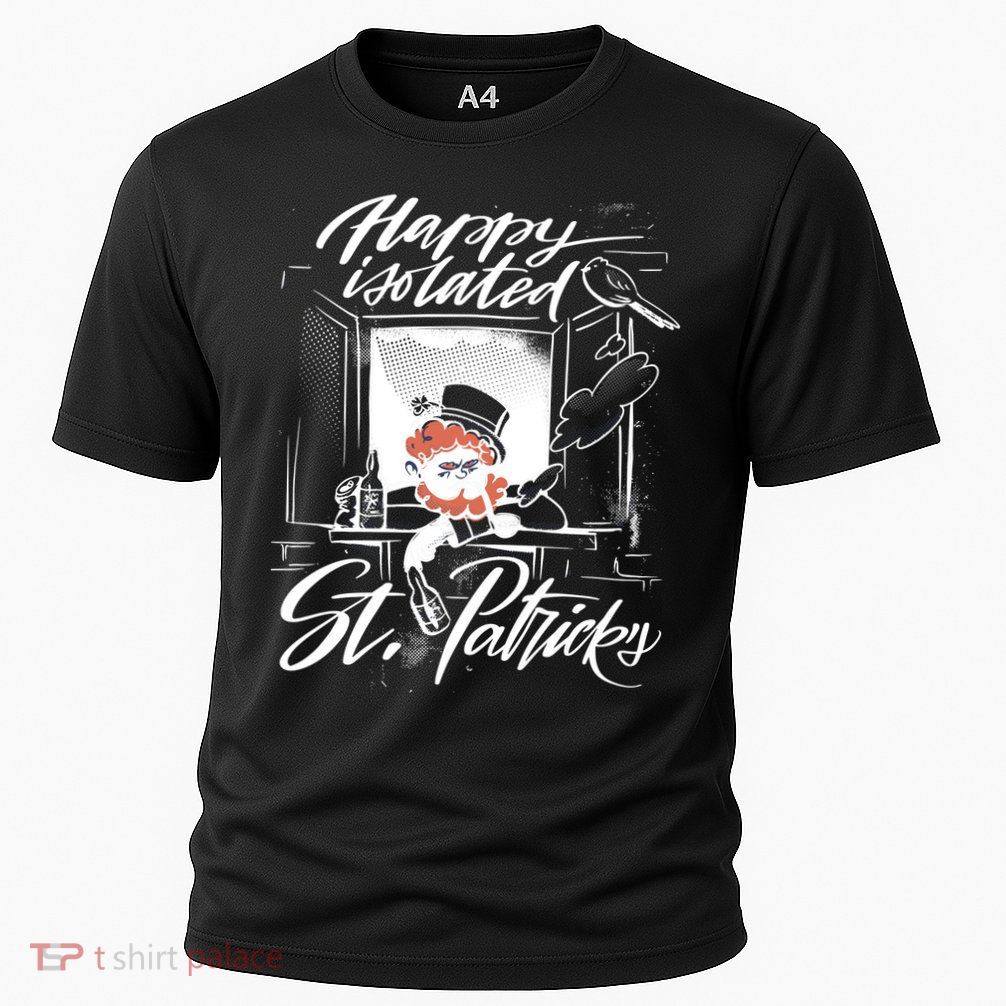 Happy Isolated St Patrick's Day Performance Shirt