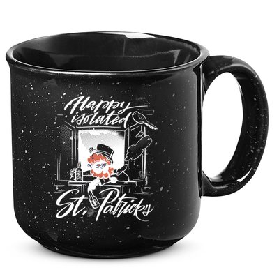 Happy Isolated St Patrick's Day 15oz Campfire Ceramic Mug