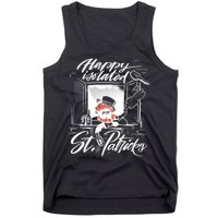 Happy Isolated St Patrick's Day Tank Top