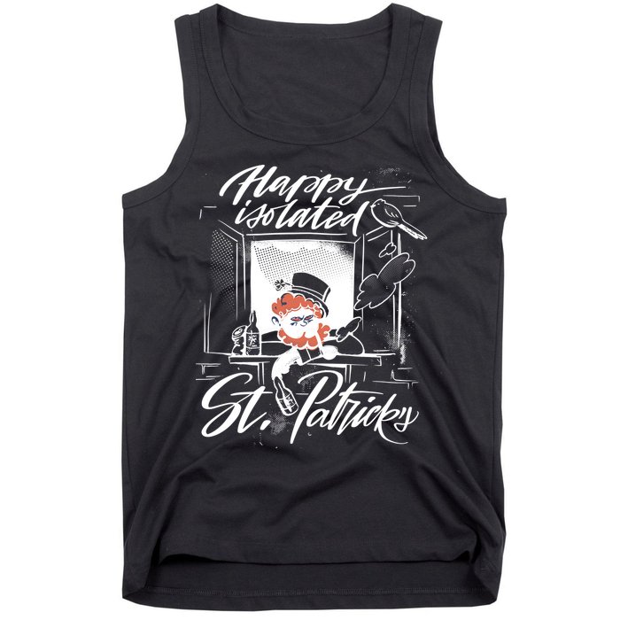 Happy Isolated St Patrick's Day Tank Top