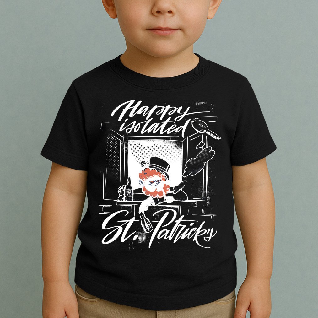 Happy Isolated St Patrick's Day Toddler T-Shirt
