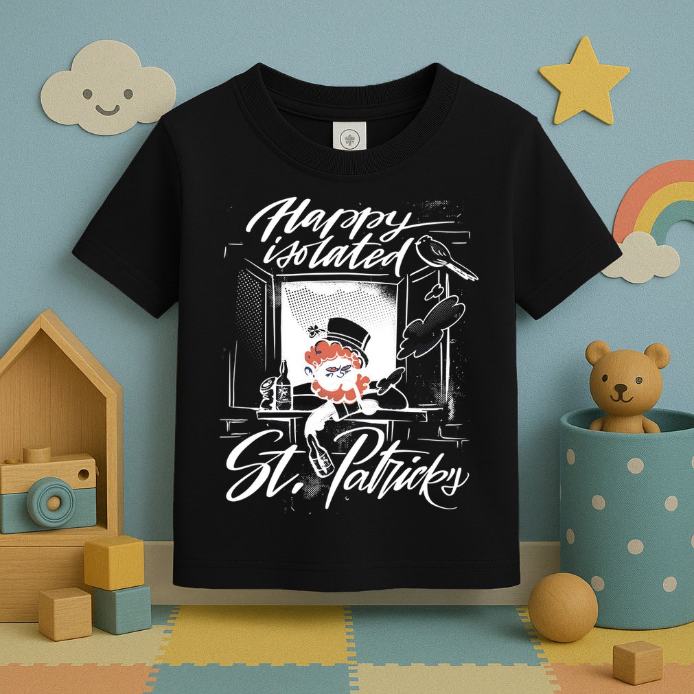 Happy Isolated St Patrick's Day Toddler T-Shirt
