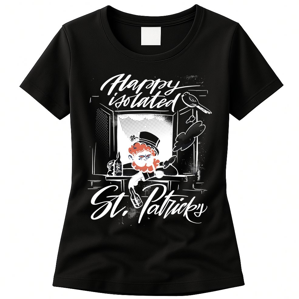 Happy Isolated St Patrick's Day Womens T-Shirt