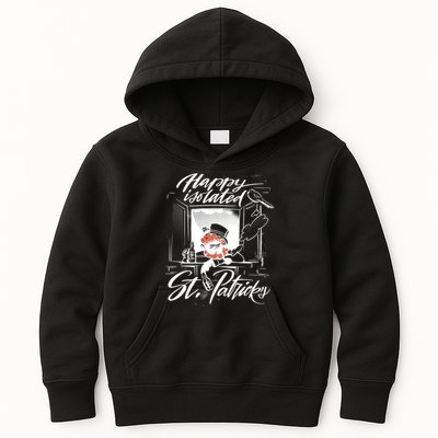 Happy Isolated St Patrick's Day Kids Hoodie