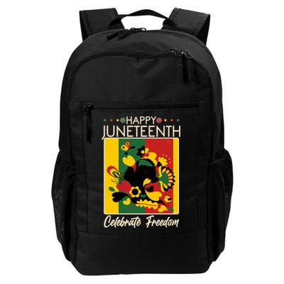 Happy Juneteenth Celebrate Freedom  Abstract Art Backpack