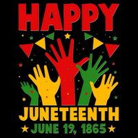 Happy Juneteenth June 19 1865 Celebration Raised Hands Wool Snapback Cap