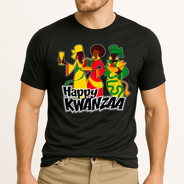 Happy Kwanzaa Celebration  Cooling Performance Crew T-Shirt