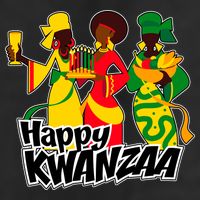 Happy Kwanzaa Celebration  Adult Drive Performance Visor