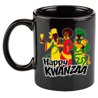 Happy Kwanzaa Celebration  11oz C Handle Ceramic Mug