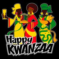 Happy Kwanzaa Celebration  Kids Sweatshirt
