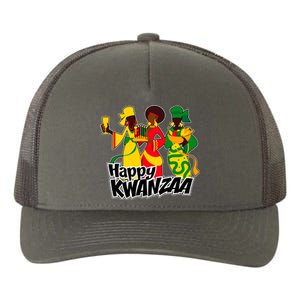 Happy Kwanzaa Celebration  Yupoong Adult 5-Panel Trucker Hat