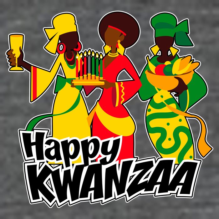 Happy Kwanzaa Celebration  Yupoong Adult 5-Panel Trucker Hat