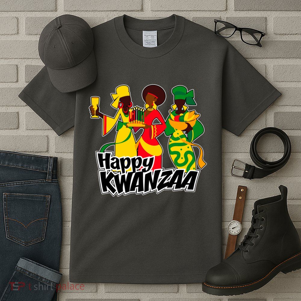 Happy Kwanzaa Celebration  Tall T-Shirt