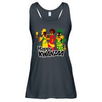 Happy Kwanzaa Celebration  Ladies Essential Flowy Tank