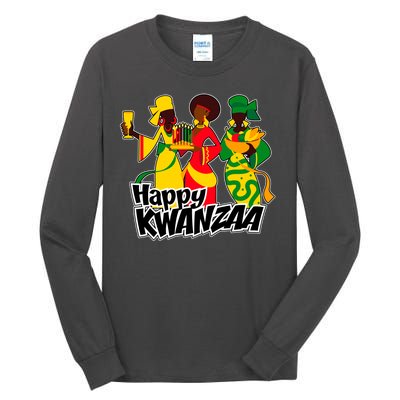 Happy Kwanzaa Celebration  Tall Long Sleeve T-Shirt