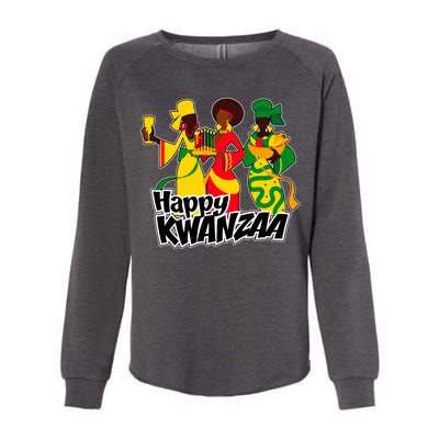 Happy Kwanzaa Celebration  Womens California Wash Sweatshirt