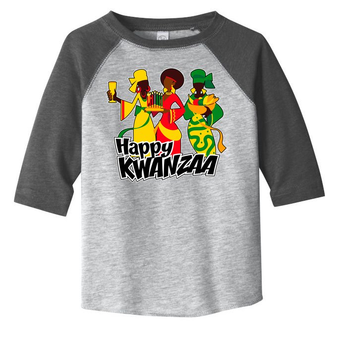 Happy Kwanzaa Celebration  Toddler Fine Jersey T-Shirt