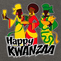 Happy Kwanzaa Celebration  Cotton Canvas Backpack