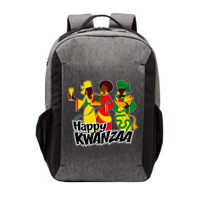 Happy Kwanzaa Celebration  Vector Backpack