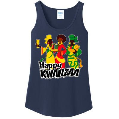 Happy Kwanzaa Celebration  Ladies Essential Tank