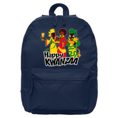 Happy Kwanzaa Celebration  16 in Basic Backpack