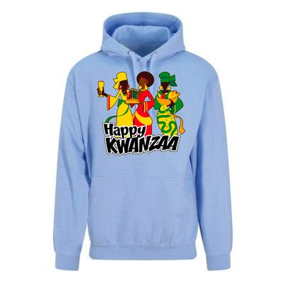 Happy Kwanzaa Celebration  Unisex Surf Hoodie