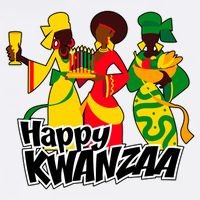 Happy Kwanzaa Celebration  Garment-Dyed Sweatshirt