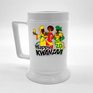 Happy Kwanzaa Celebration  Beer Stein