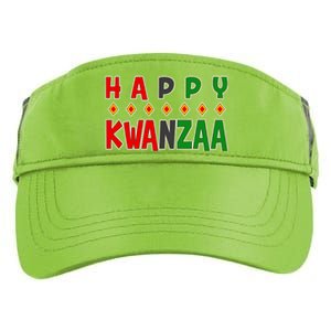 Happy Kwanzaa Holiday Adult Drive Performance Visor