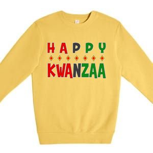 Happy Kwanzaa Holiday Premium Crewneck Sweatshirt