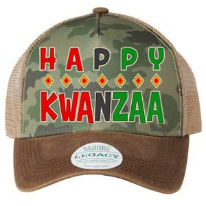 Happy Kwanzaa Holiday Legacy Tie Dye Trucker Hat