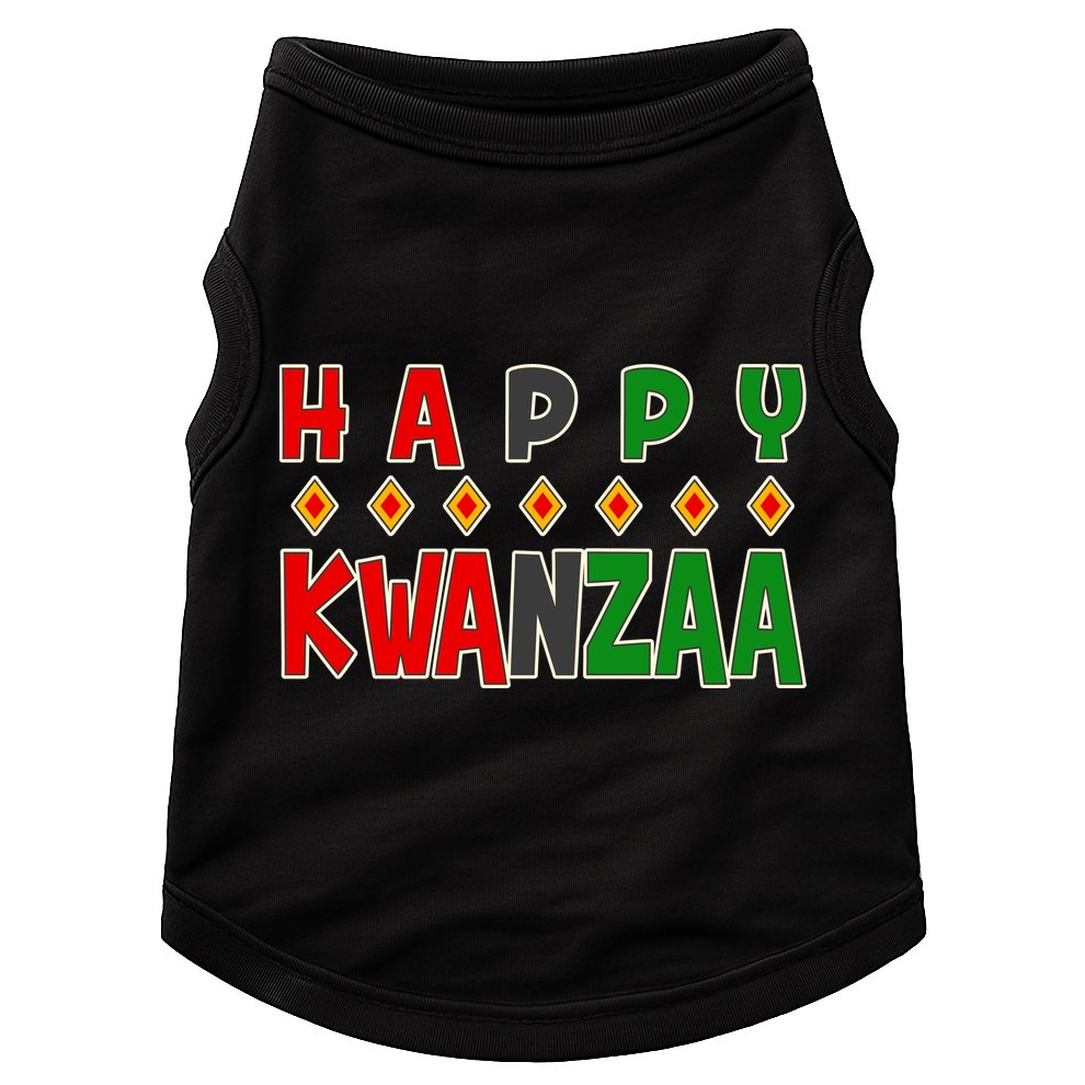 Happy Kwanzaa Holiday Doggie Tank