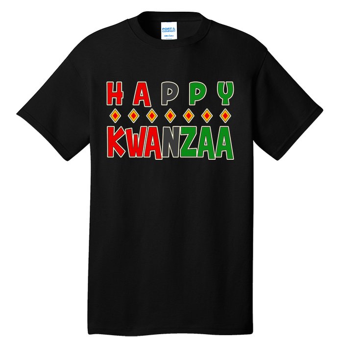 Happy Kwanzaa Holiday Tall T-Shirt