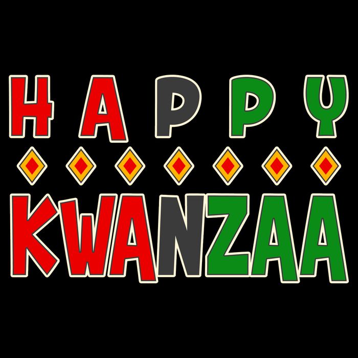 Happy Kwanzaa Holiday 7-Panel Snapback Hat