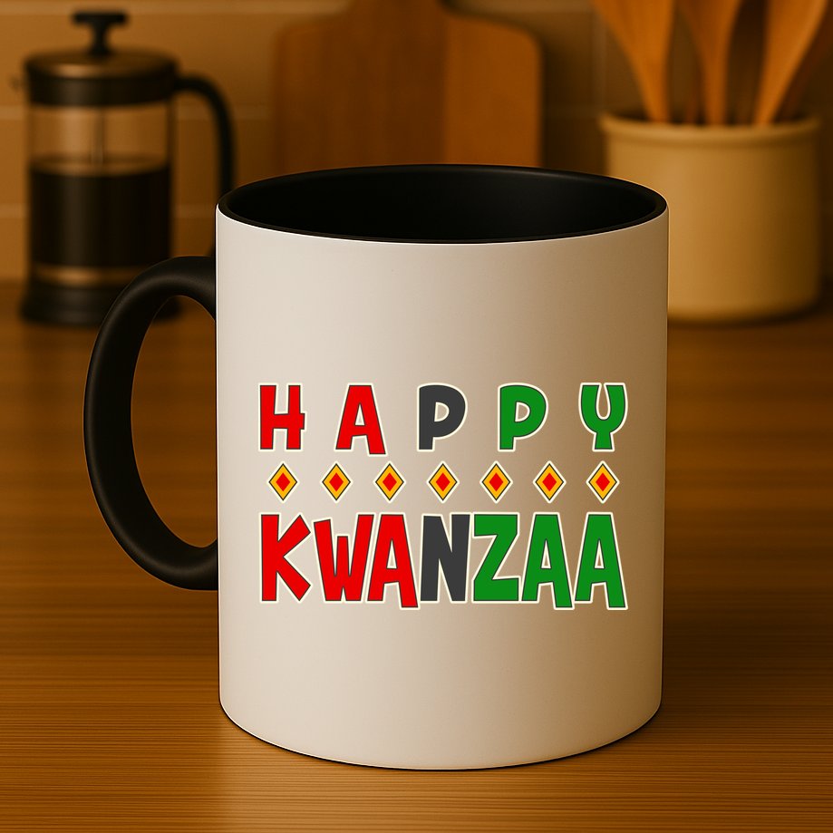 Happy Kwanzaa Holiday Mug