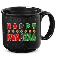 Happy Kwanzaa Holiday 15oz Campfire Ceramic Mug