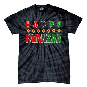 Happy Kwanzaa Holiday Tie-Dye T-Shirt