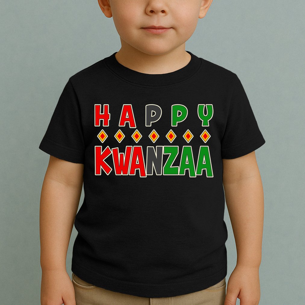 Happy Kwanzaa Holiday Toddler T-Shirt