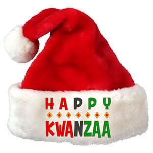 Happy Kwanzaa Holiday Premium Christmas Santa Hat