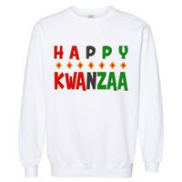 Happy Kwanzaa Holiday Garment-Dyed Sweatshirt