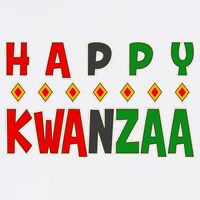 Happy Kwanzaa Holiday Garment-Dyed Sweatshirt