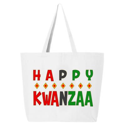 Happy Kwanzaa Holiday 25L Jumbo Tote