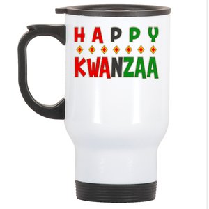 Happy Kwanzaa Holiday Stainless Steel Travel Mug