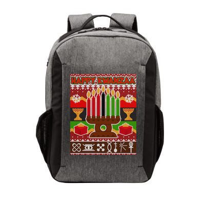 Happy Kwanzaa Ugly Sweater Vector Backpack