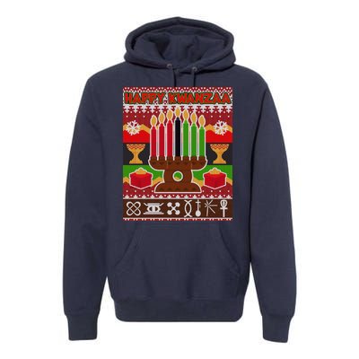 Happy Kwanzaa Ugly Sweater Premium Hoodie